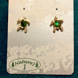 Cute turtle earrings